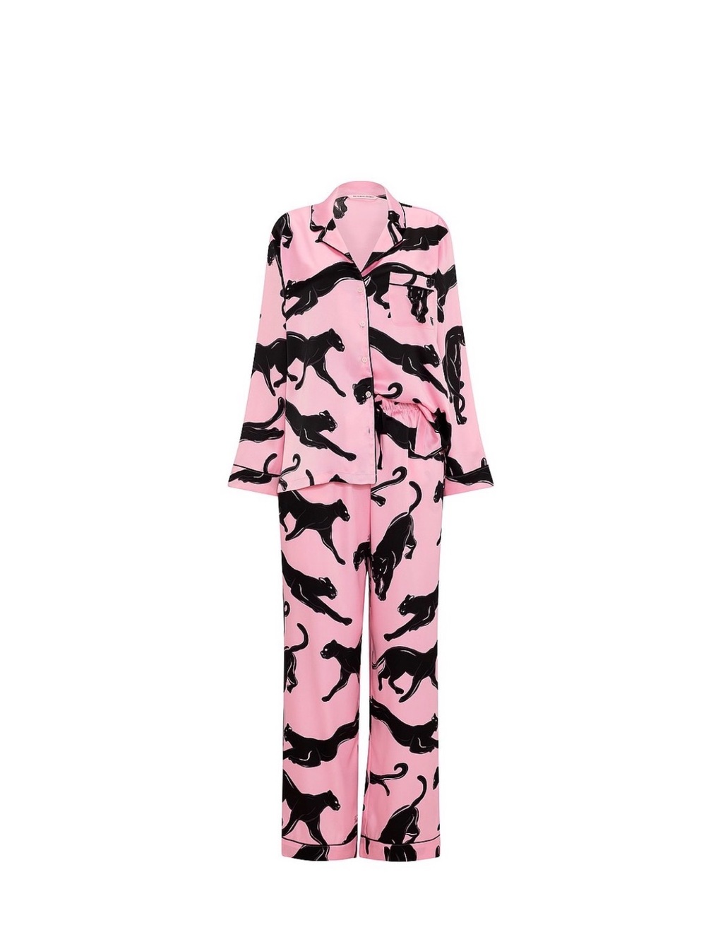 NWT Signature Satin Long Pajama Set | Victoria's Secret Size Medium